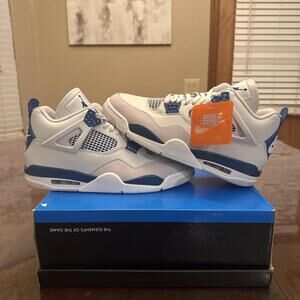 Brand New Air Jordan 4 Military Blue 2024 Size 11 B-Grade No Visible Defects